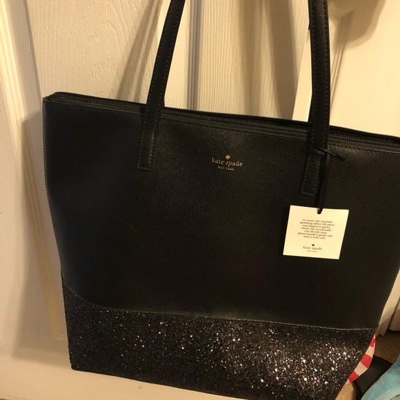 kate spade Handbags - Kate Spade Penny large tote glitter